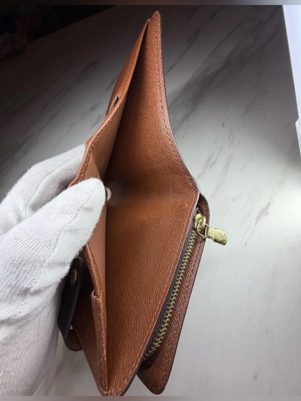 Louis Vuitton Monogram Brown Women's Wallet Bifold